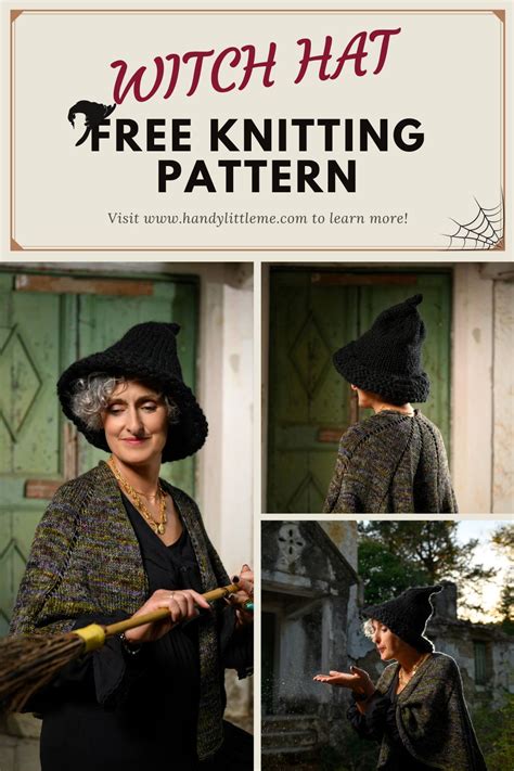 Knit witch hat pattfrn free